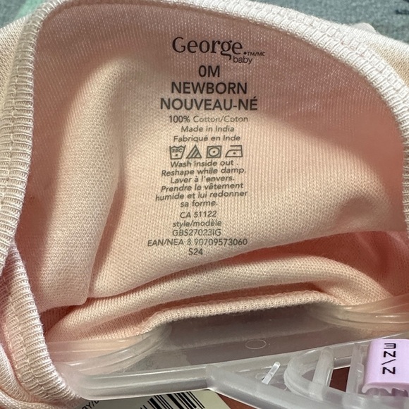 Baby girl bodysuit set of 3 - Picture 3 of 5